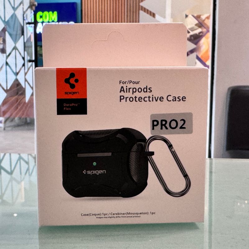 Pro 2/Pro/Airpods 3 Full Protective Case with Metal Hook