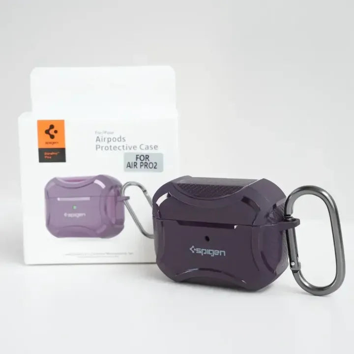 Pro 2/Pro/Airpods 3 Full Protective Case with Metal Hook